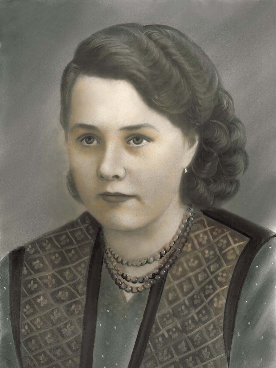 Babcia Lis - my grandma