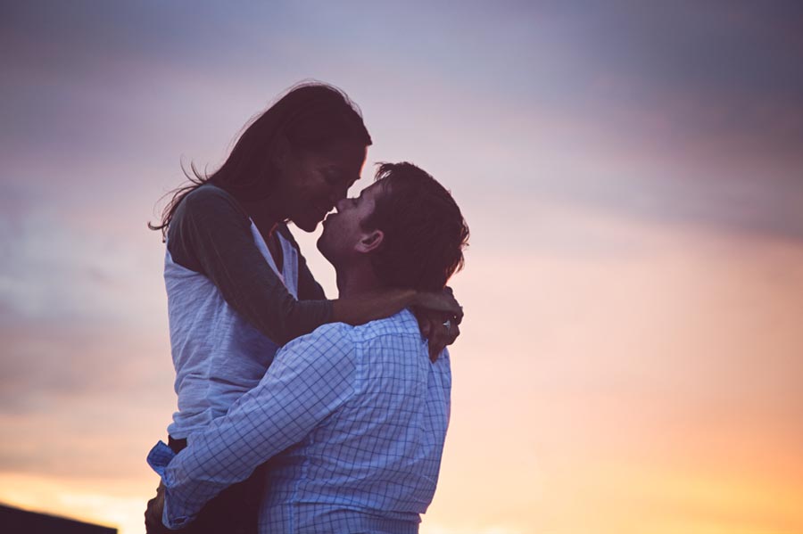 Beloved beach session couple