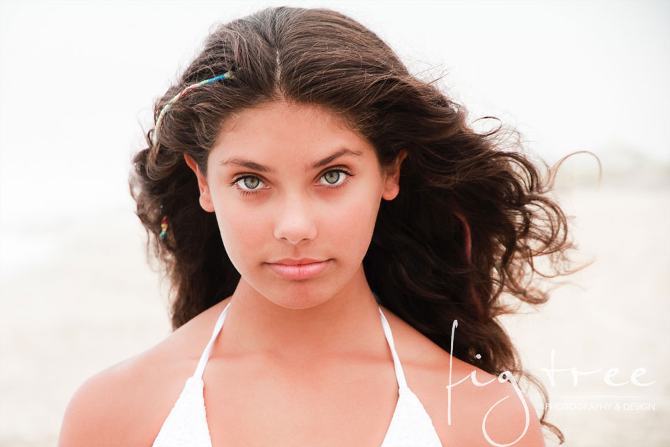 beach portrait